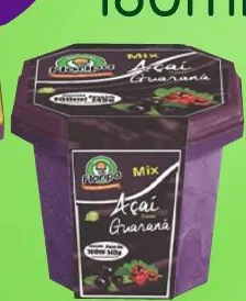 Produto Açaí Guaraná 160 ml da Sorvetes Floripa
