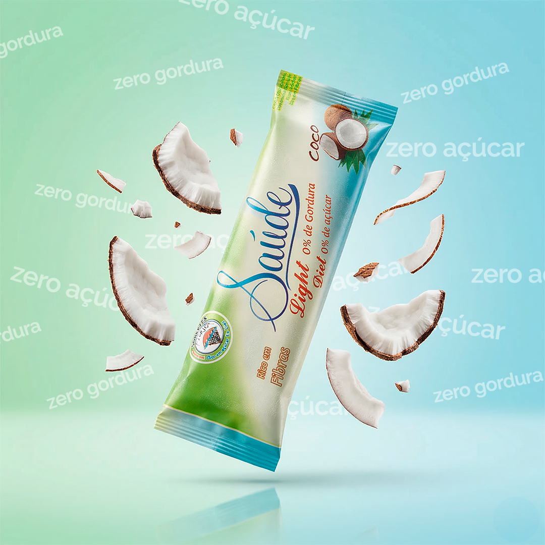 Produto Zero Açúcar Coco da Sorvetes Floripa