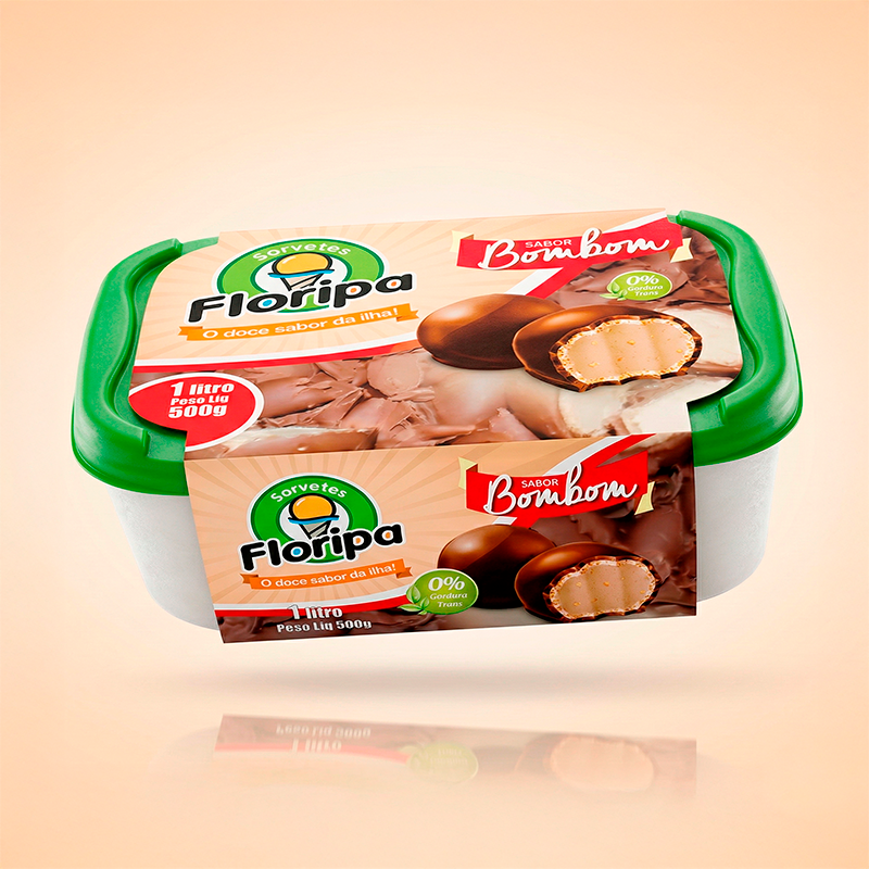 Produto Bombom da Sorvetes Floripa