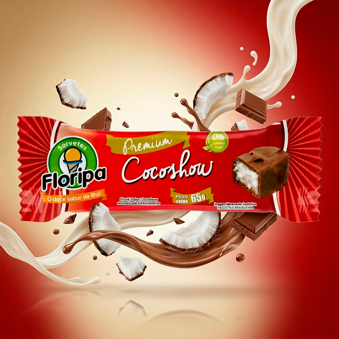 Produto Cocoshow da Sorvetes Floripa