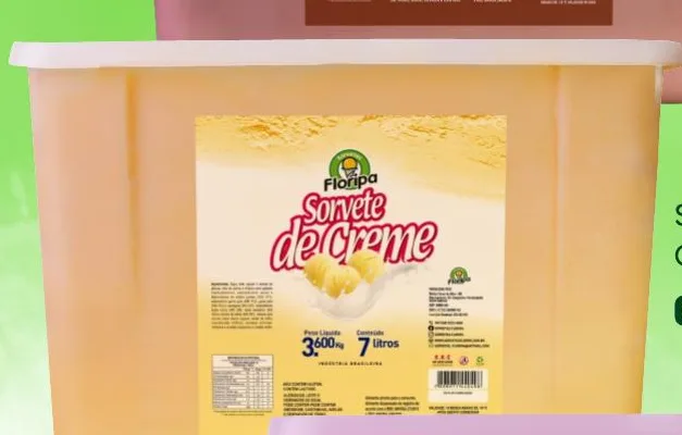 Produto Balde Sorvete de Creme da Sorvetes Floripa