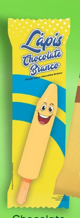 Produto Lápis Chocolate Branco da Sorvetes Floripa