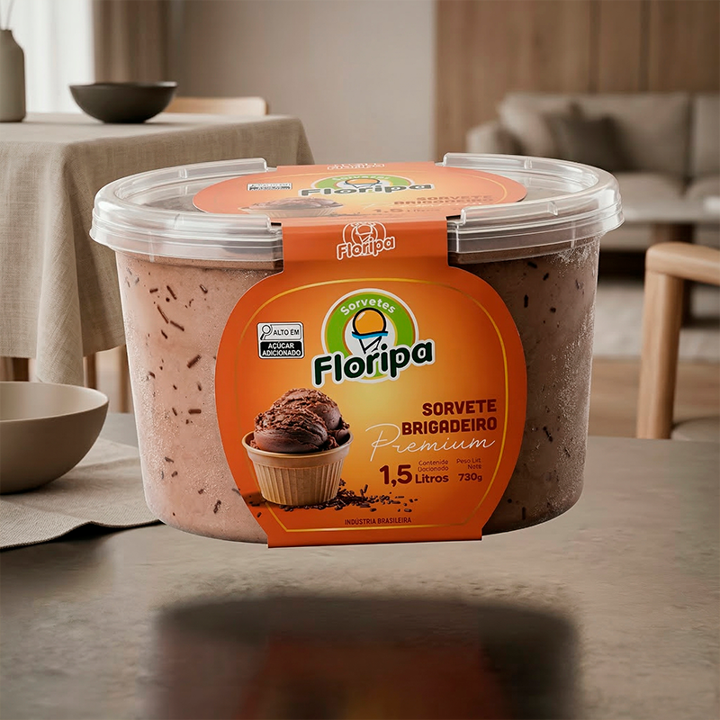 Produto Brigadeiro da Sorvetes Floripa