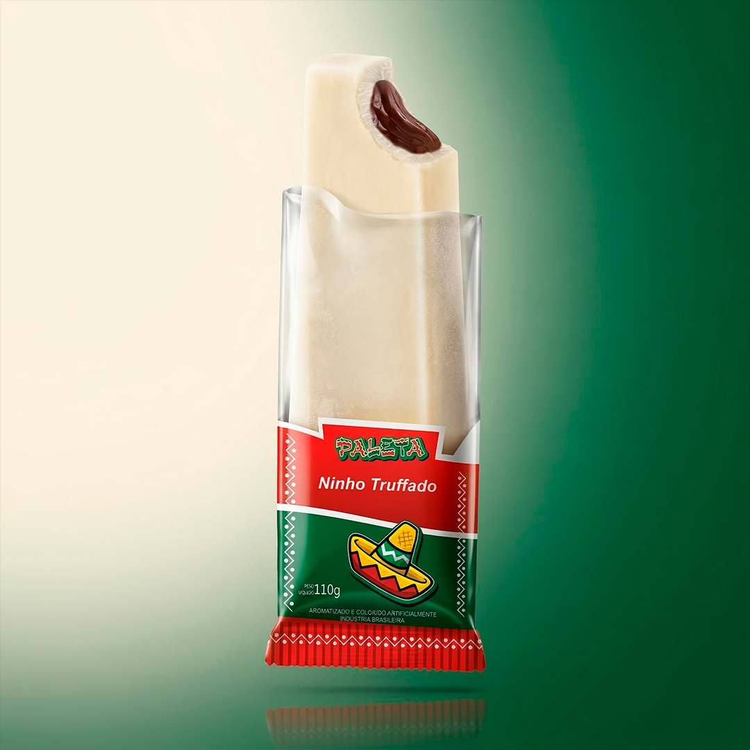 Produto Paleta Ninho Truffado da Sorvetes Floripa
