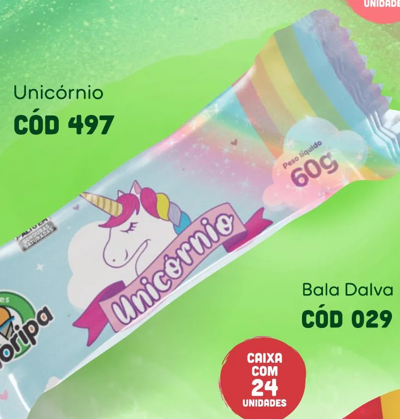 Produto Unicórnio da Sorvetes Floripa