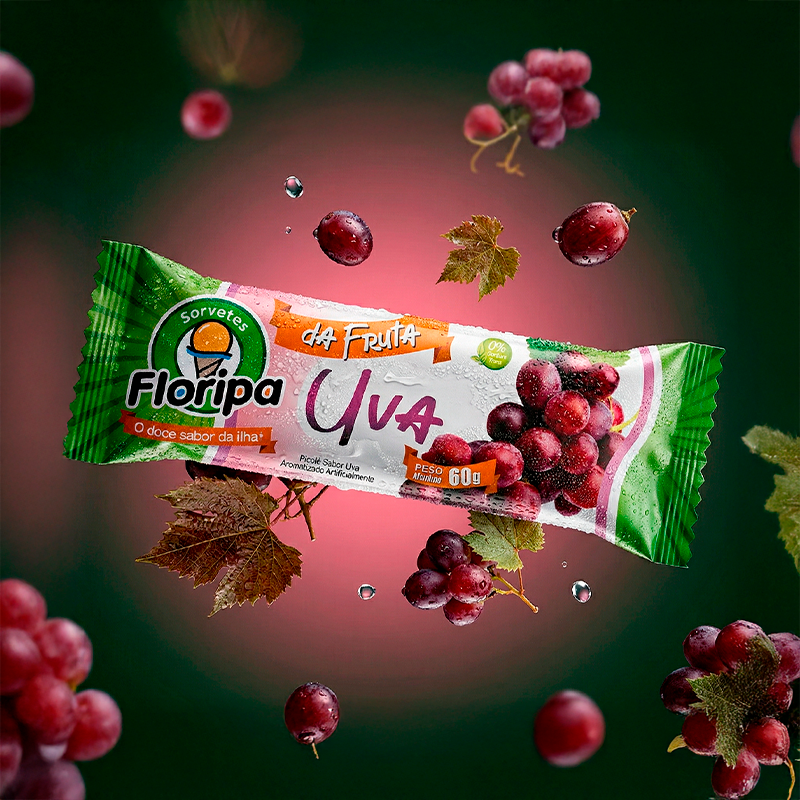 Produto Uva da Sorvetes Floripa