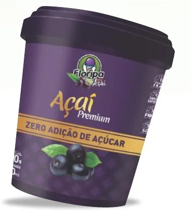 Produto Açaí Premium Zero Adição de Açúcar da Sorvetes Floripa
