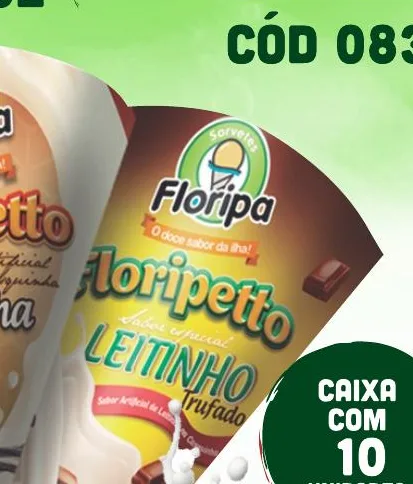 Produto Floripetto Leitinho da Sorvetes Floripa