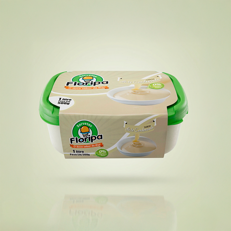 Produto Leite Condensado da Sorvetes Floripa