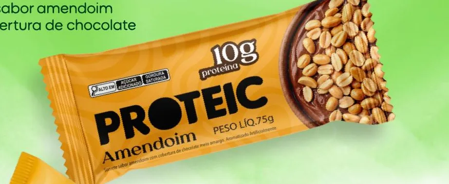 Produto Proteic Amendoim da Sorvetes Floripa