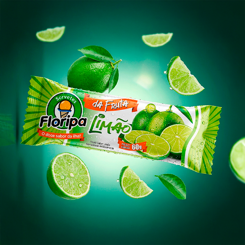 Produto Limão da Sorvetes Floripa